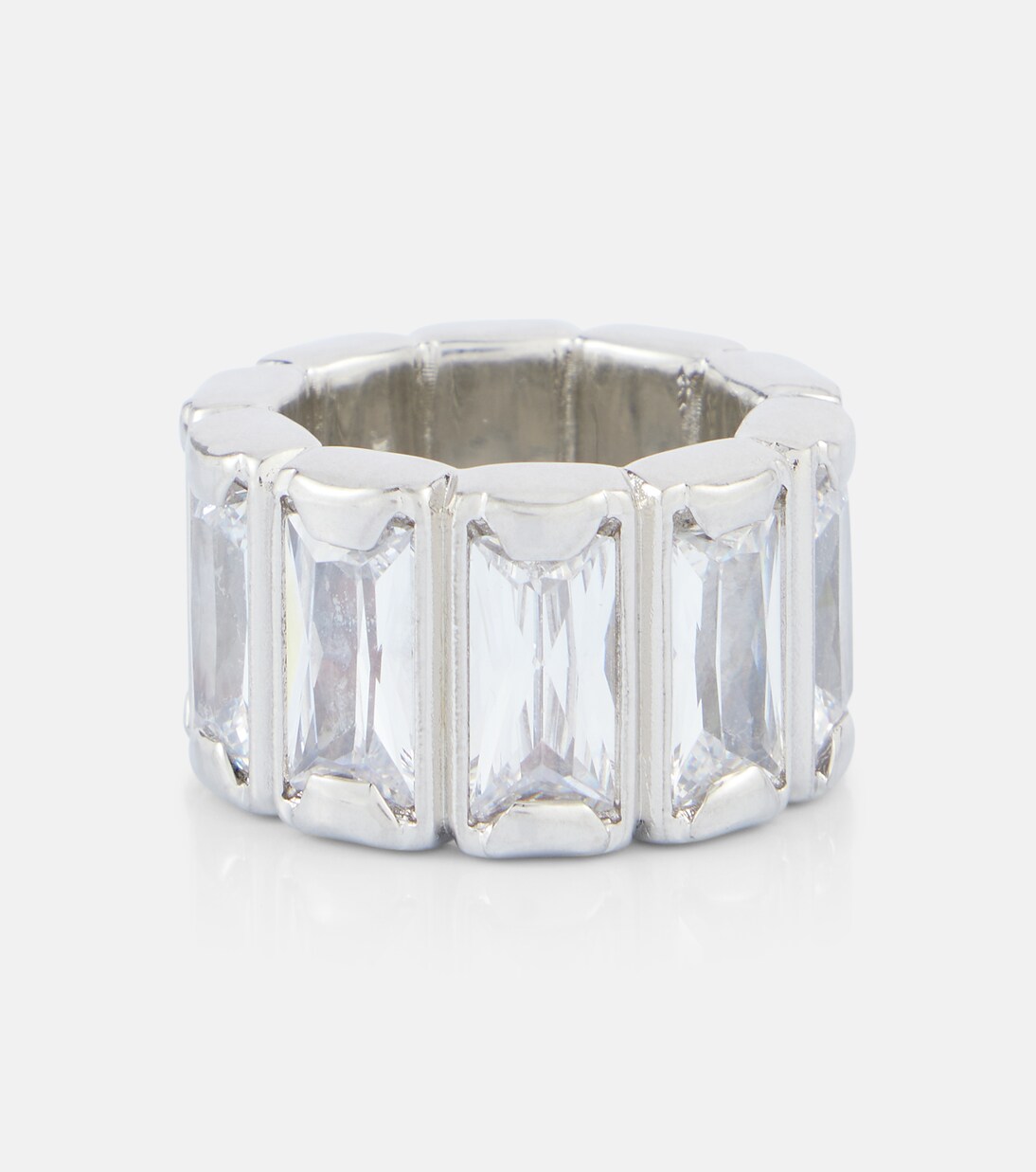 Anello con cristalli | Jil Sander