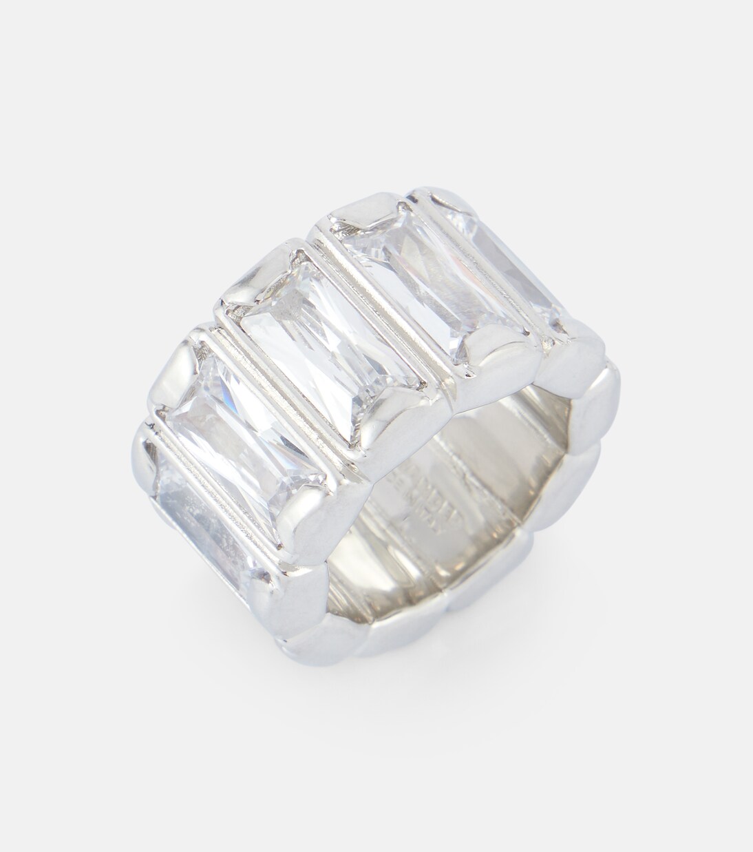 Anello con cristalli | Jil Sander