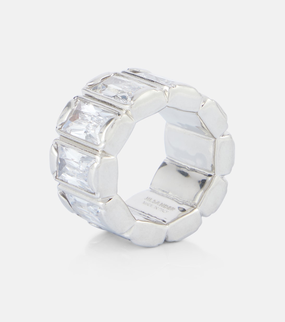 Anello con cristalli | Jil Sander