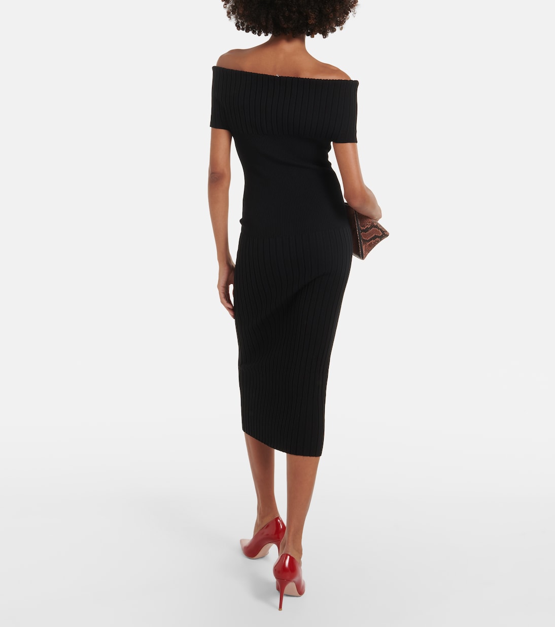 Off-Shoulder-Midikleid Feritos | Sportmax