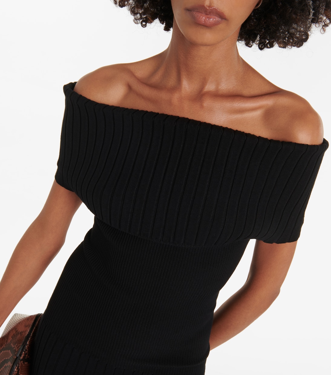 Off-Shoulder-Midikleid Feritos | Sportmax