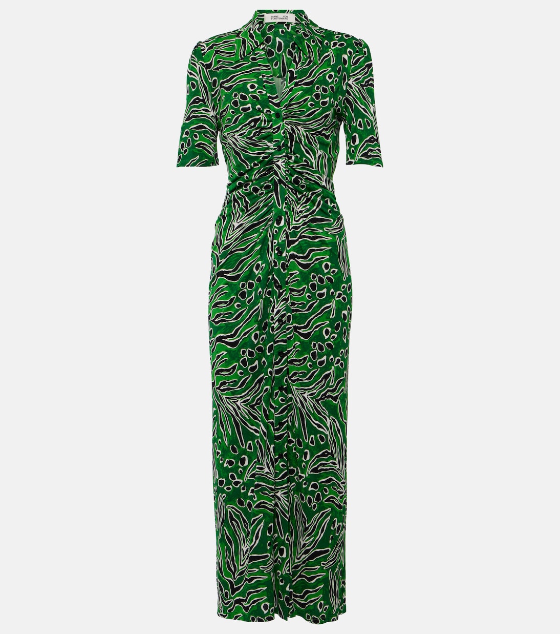 Printed jersey midi dress | Diane von Furstenberg
