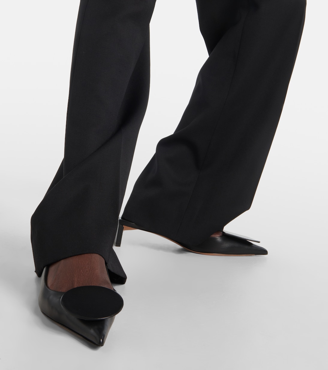 Escarpins Les Slingbacks Duelo en cuir | Jacquemus