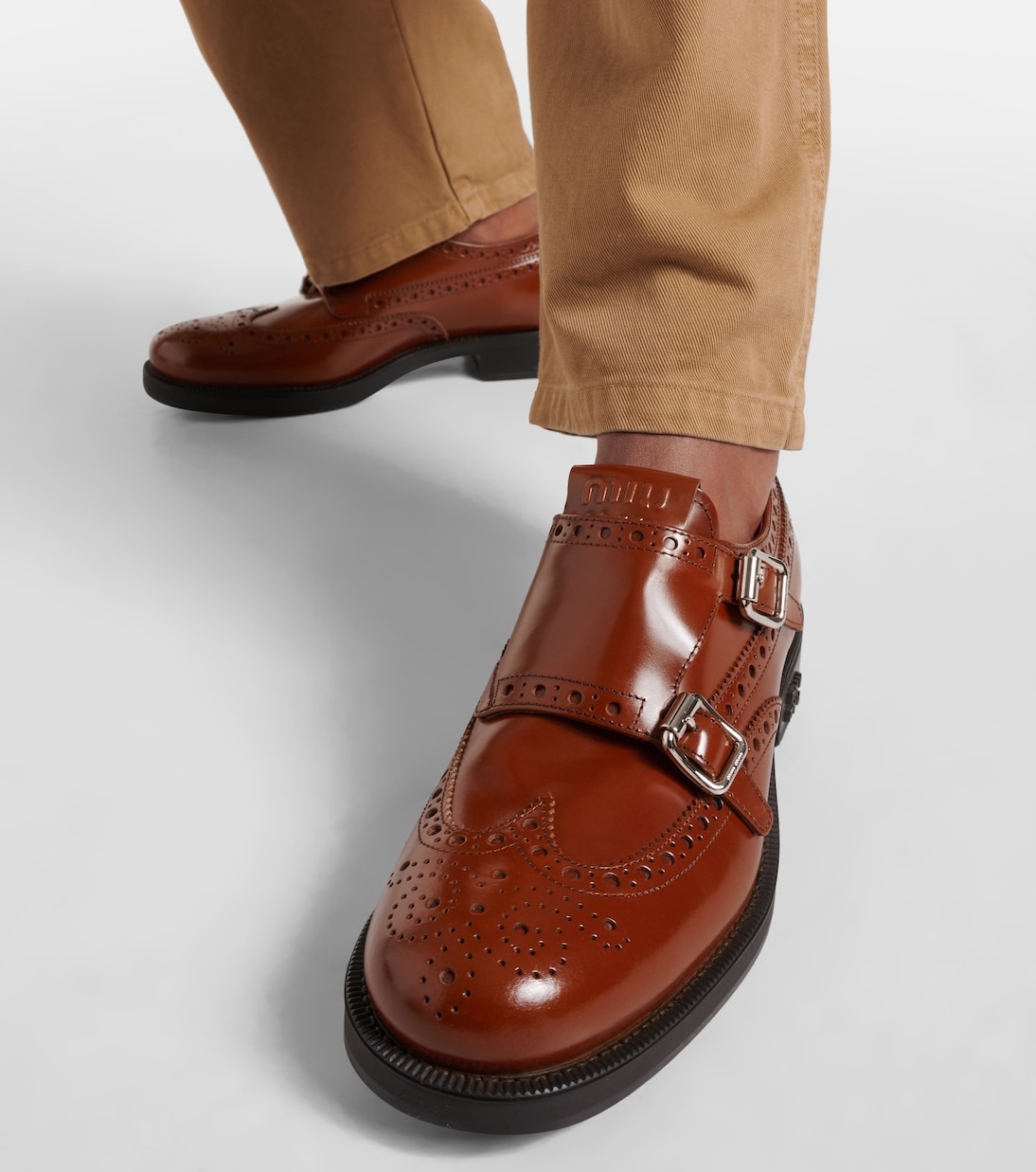 X Church's Monkstrap-Schuhe Double Monk | Miu Miu