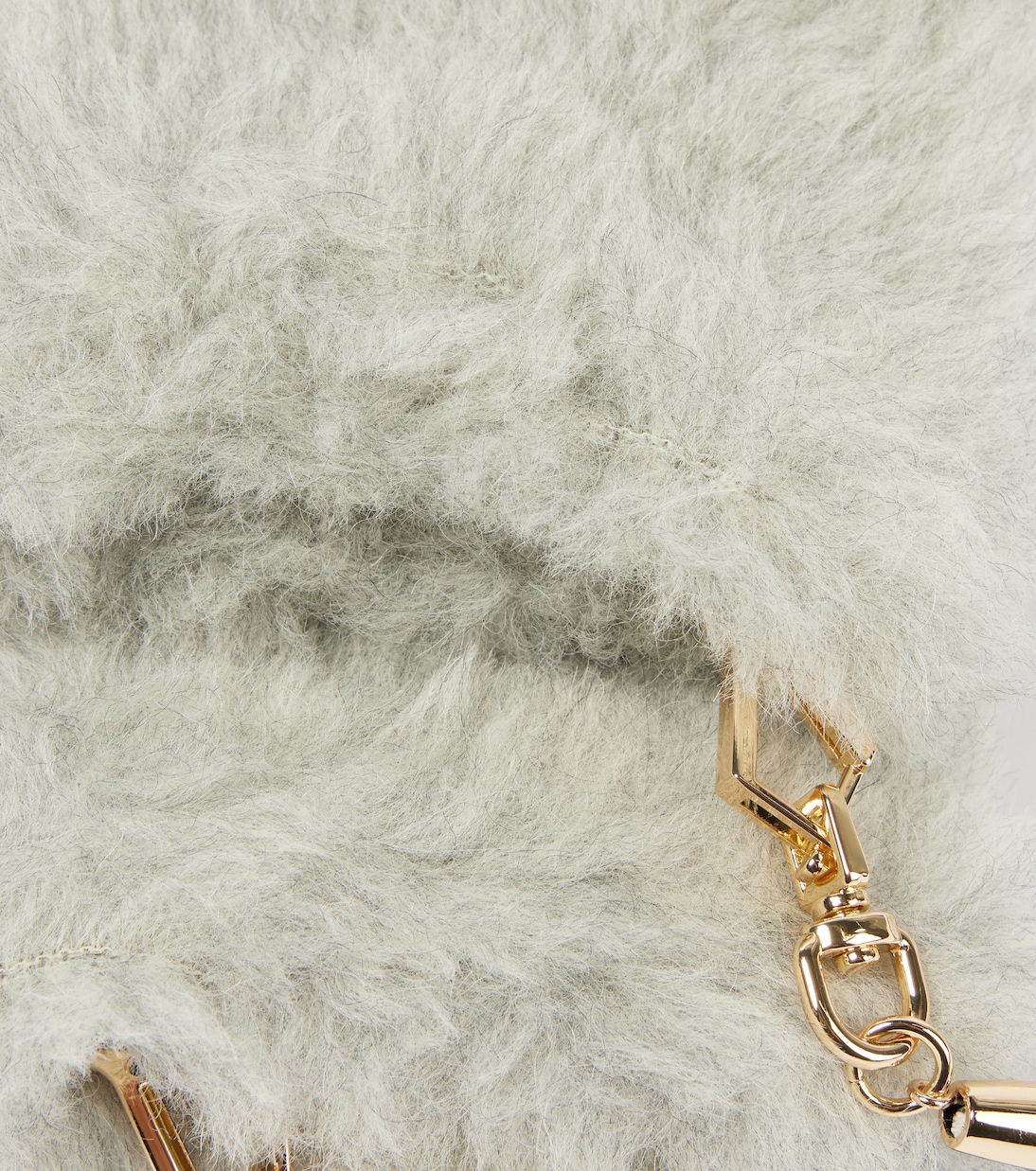 Guanti in peluche Ombrato di MAX MARA per giovani alla moda