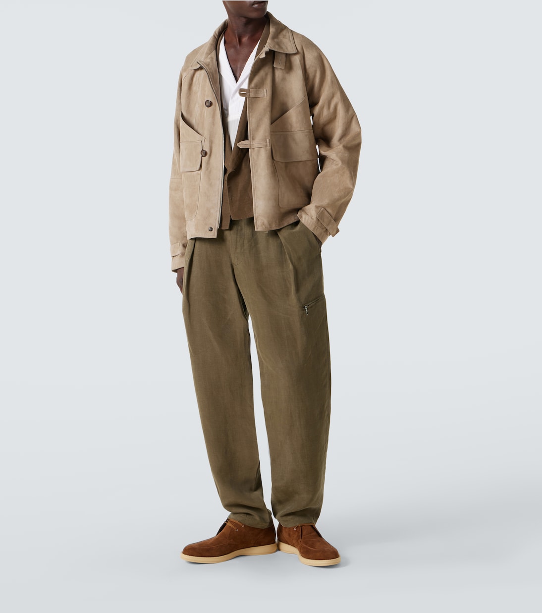 Hose aus einem Leinengemisch | Giorgio Armani