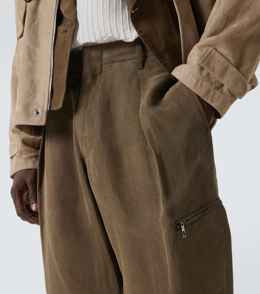 Hose aus einem Leinengemisch | Giorgio Armani