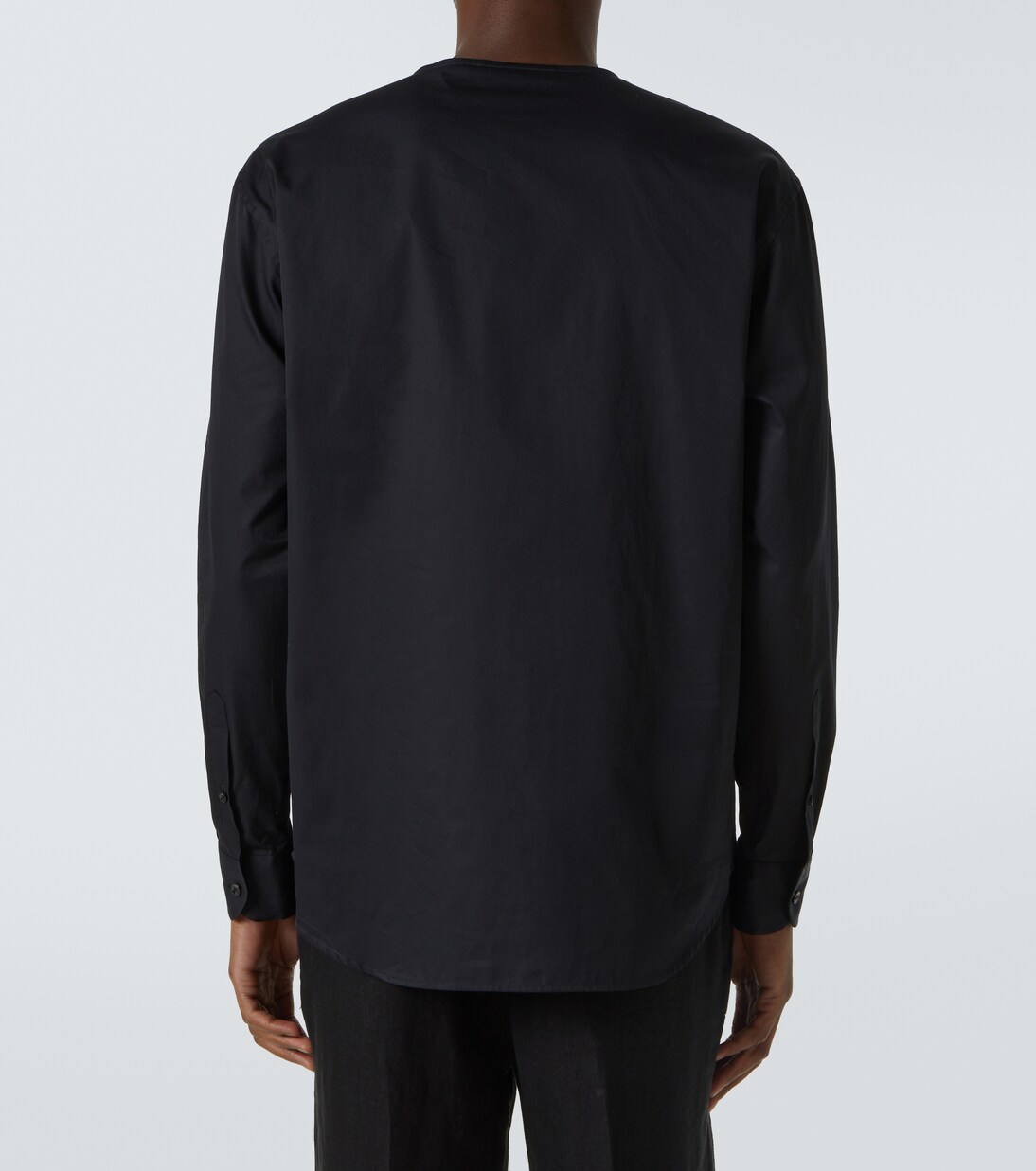 Camicia in twill di cotone | Giorgio Armani