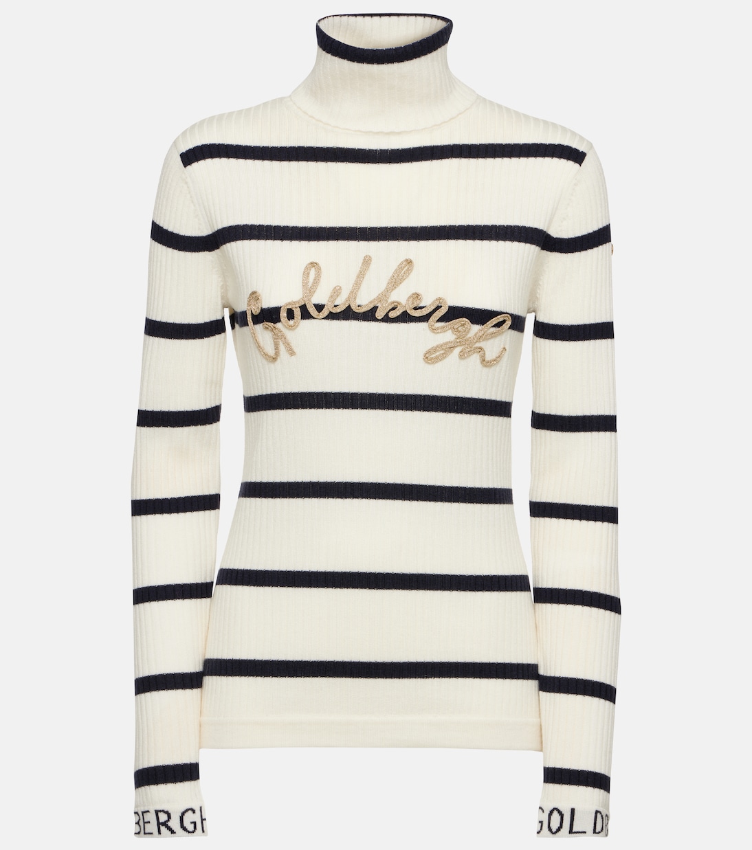 Dolcevita Mimi a righe con logo | Goldbergh