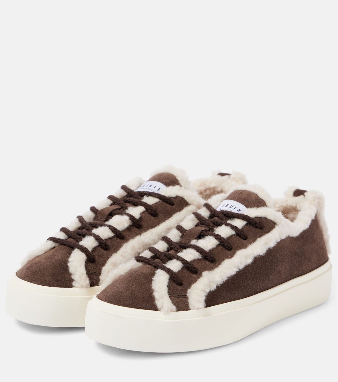 Baskets Classic en daim et shearling | Inuikii