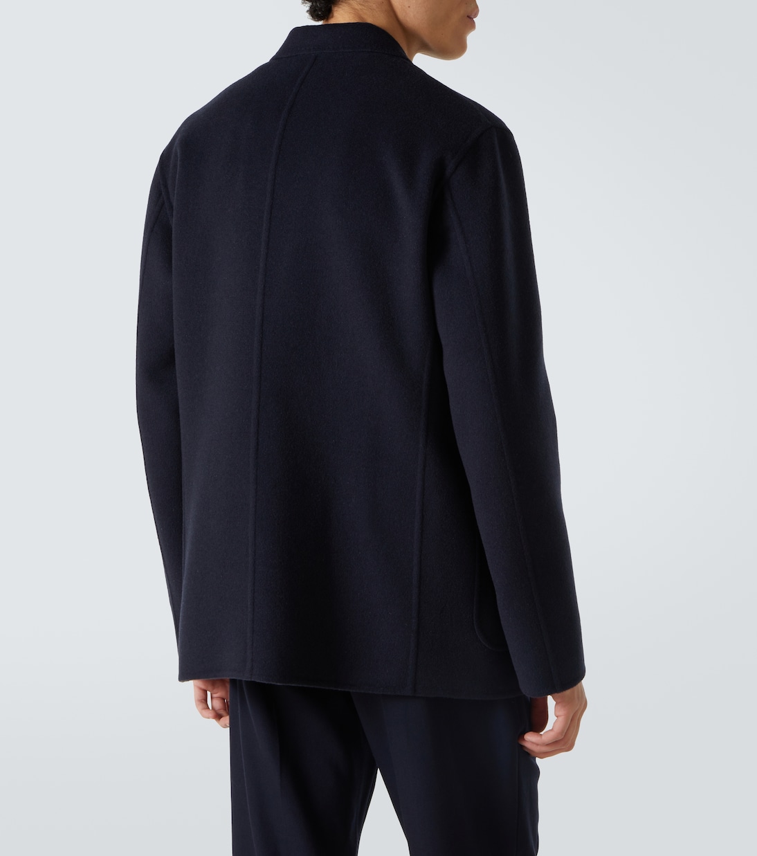 Scritto reversible wool and cashmere blazer | Berluti