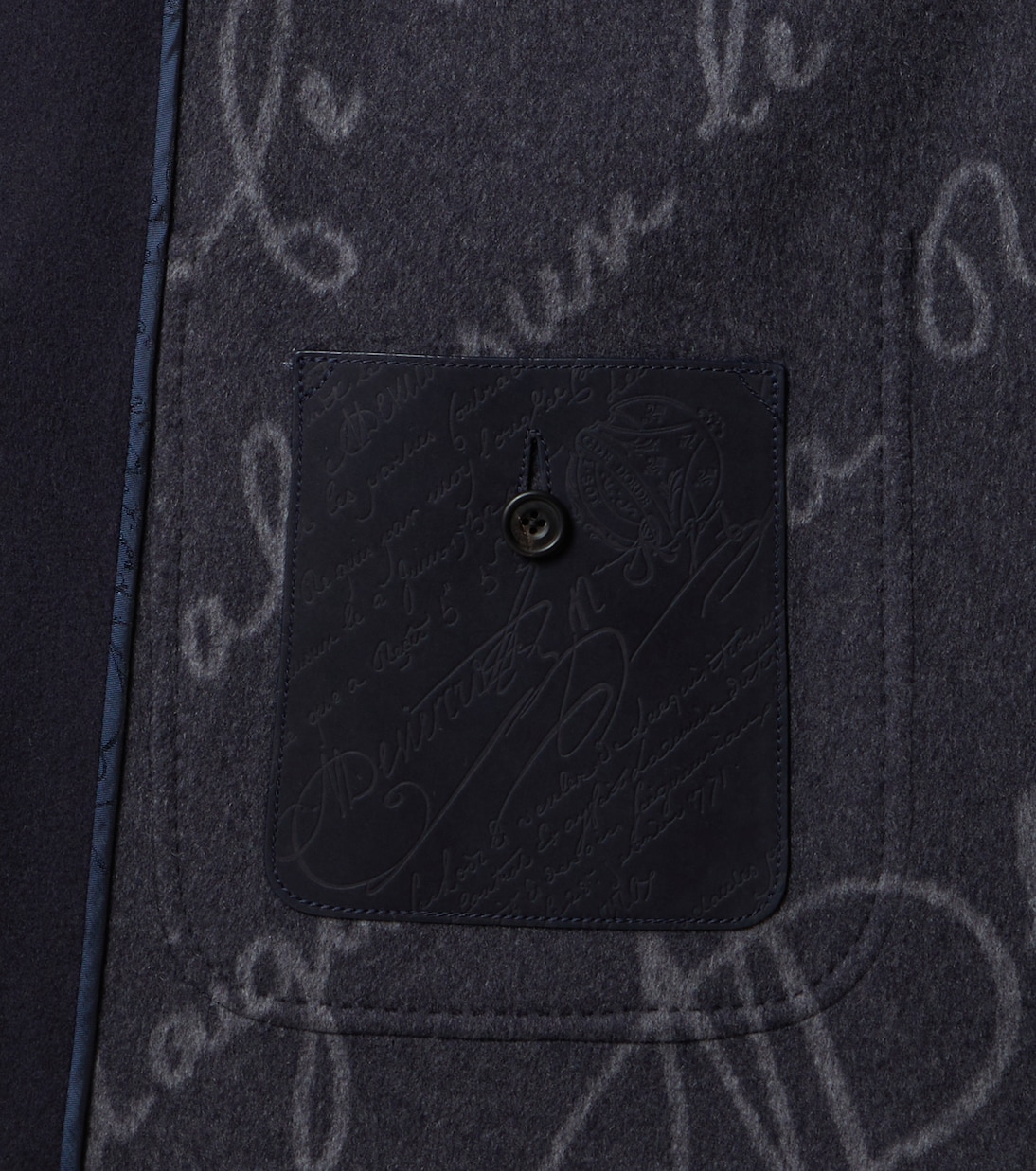 Scritto reversible wool and cashmere blazer | Berluti