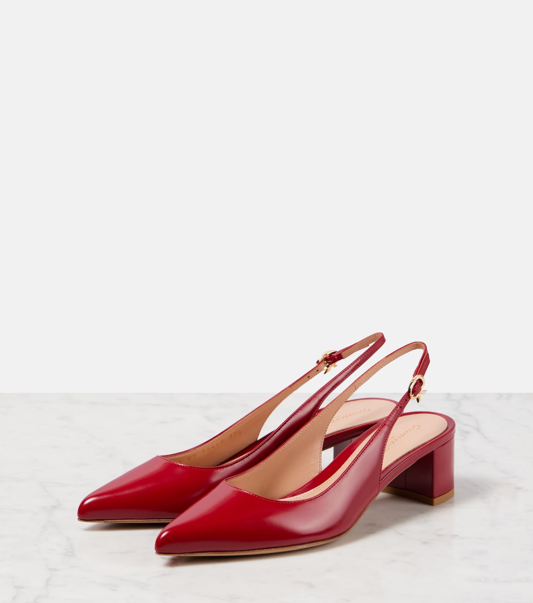 Tokio leather slingback pumps | Gianvito Rossi