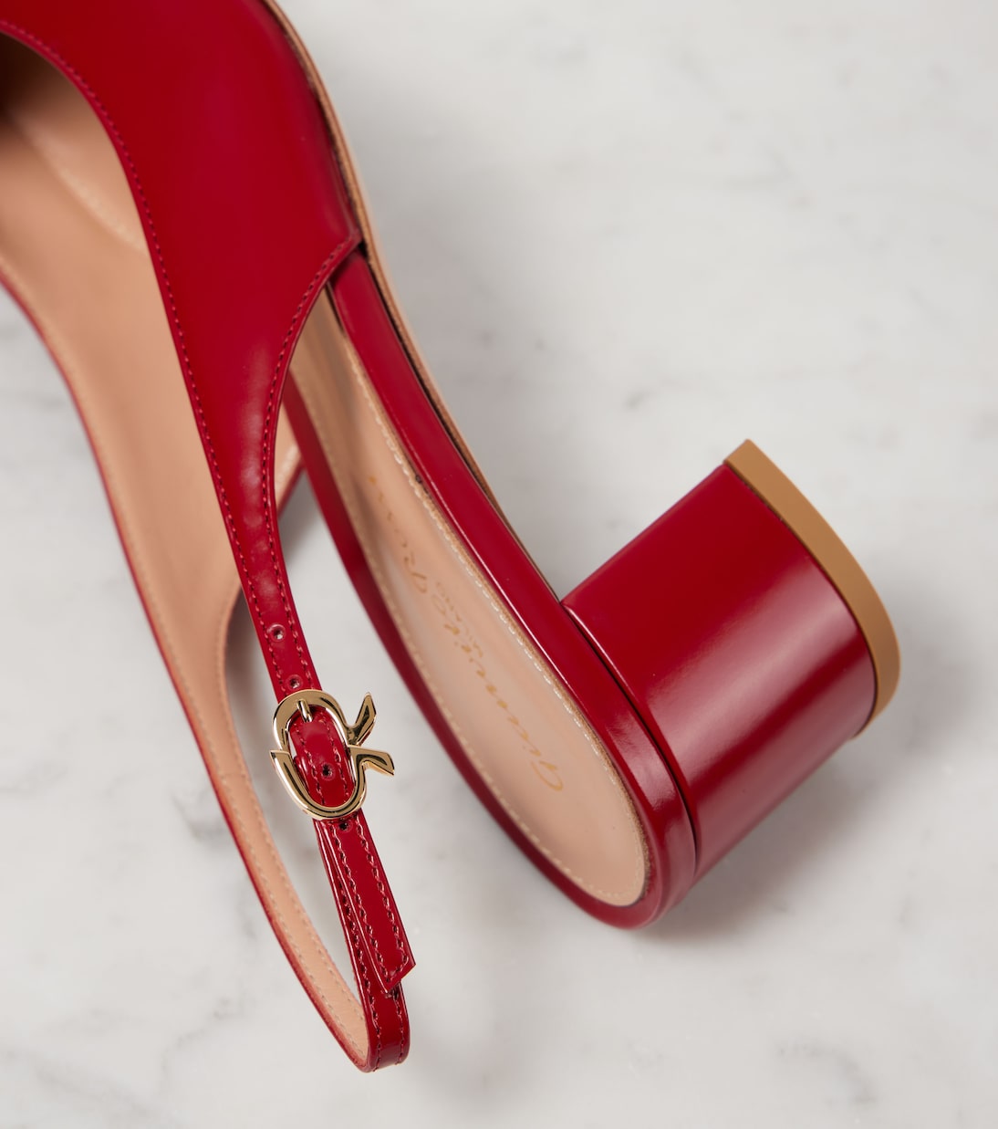 Tokio leather slingback pumps | Gianvito Rossi