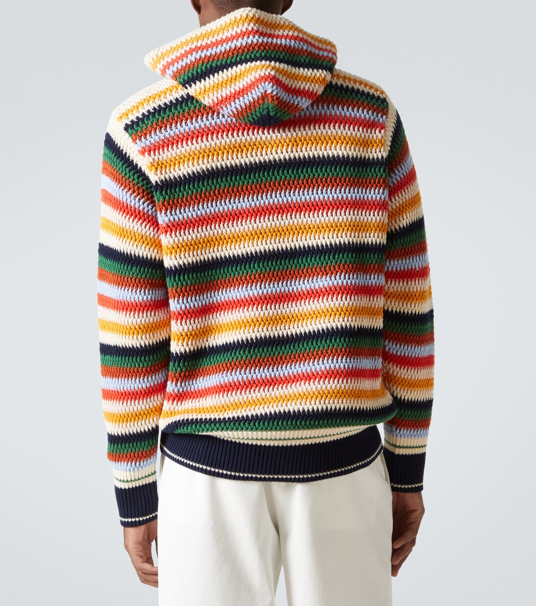 Sudadera con capucha de algodón a rayas | Orlebar Brown