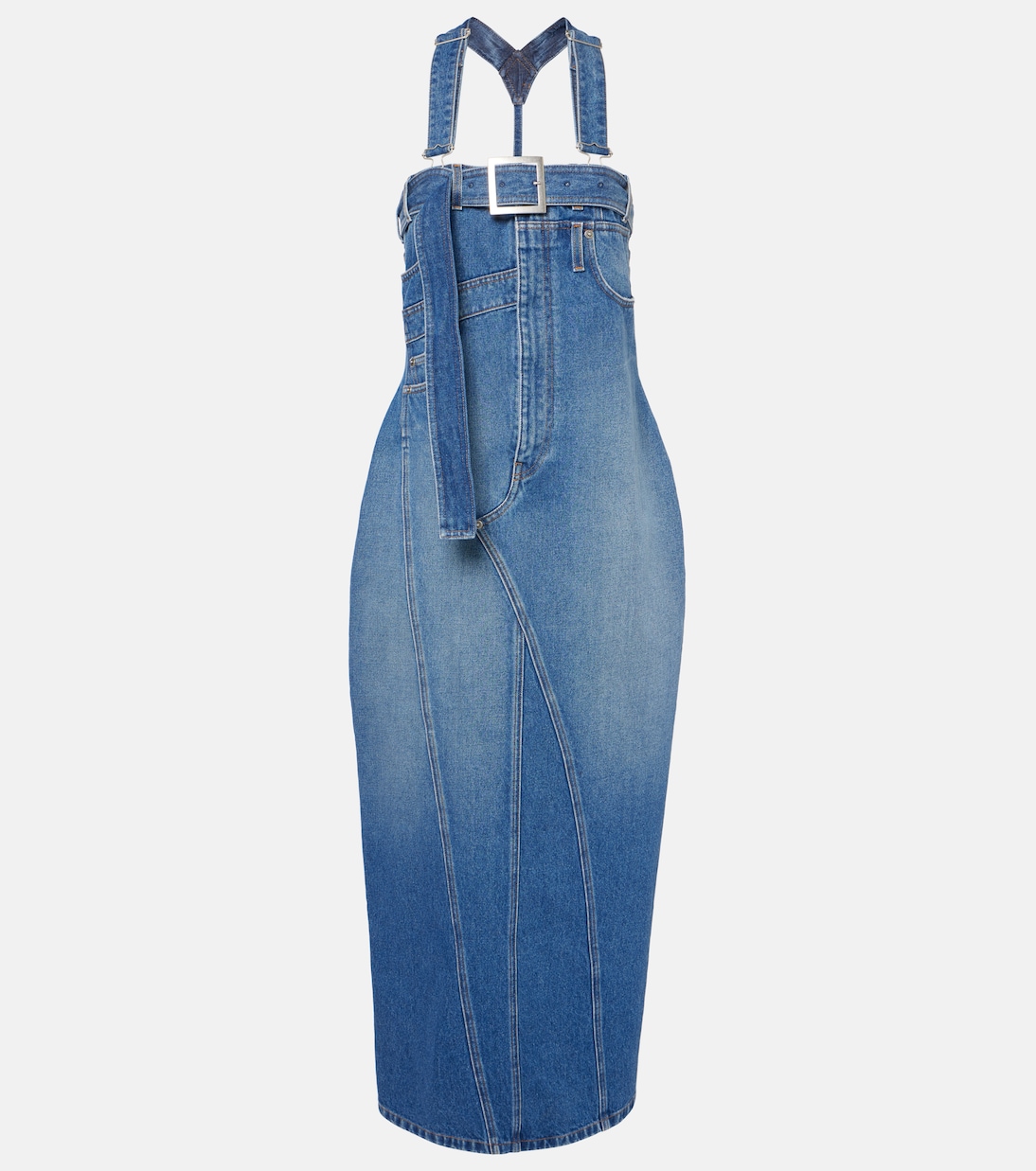Robe longue en jean | Jean Paul Gaultier