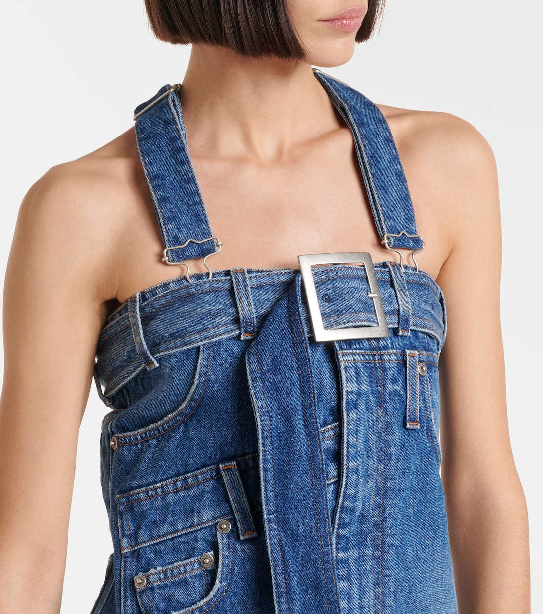 Robe longue en jean | Jean Paul Gaultier