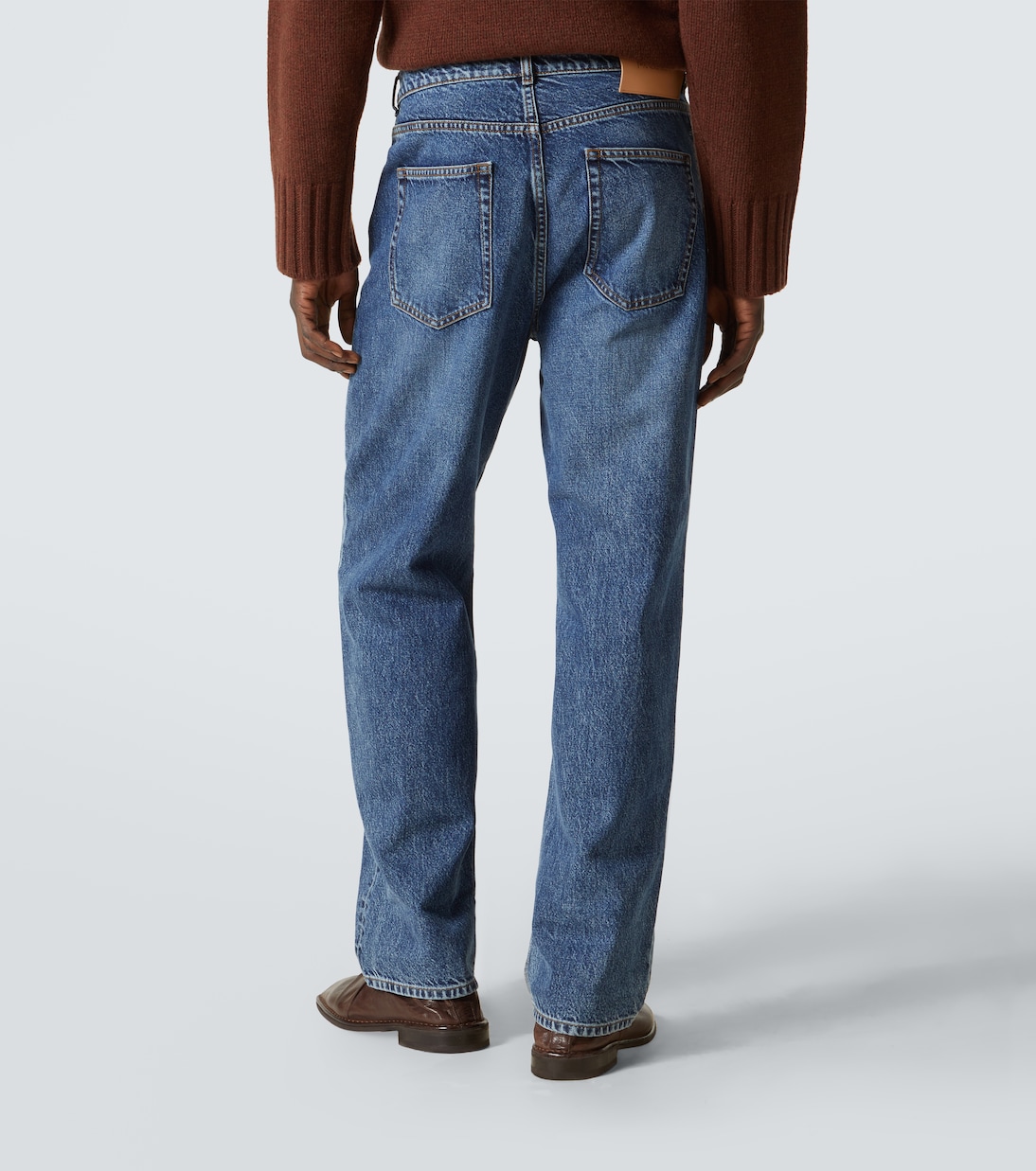 Jean droit à taille mi-haute | JW Anderson