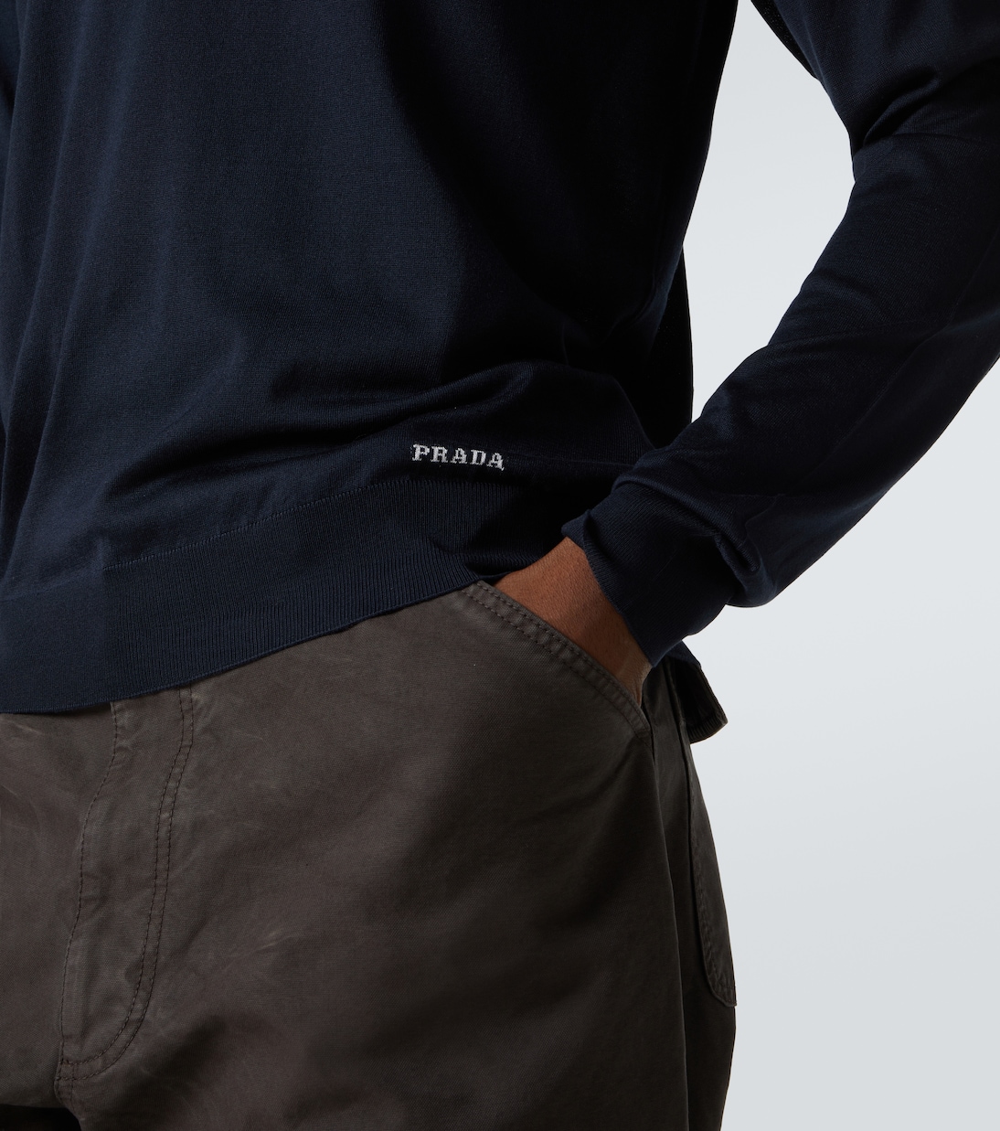Pullover in seta | Prada