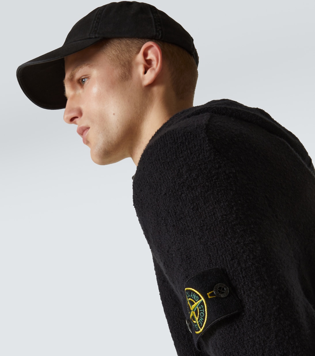 Gorra de algodón con logo | Stone Island