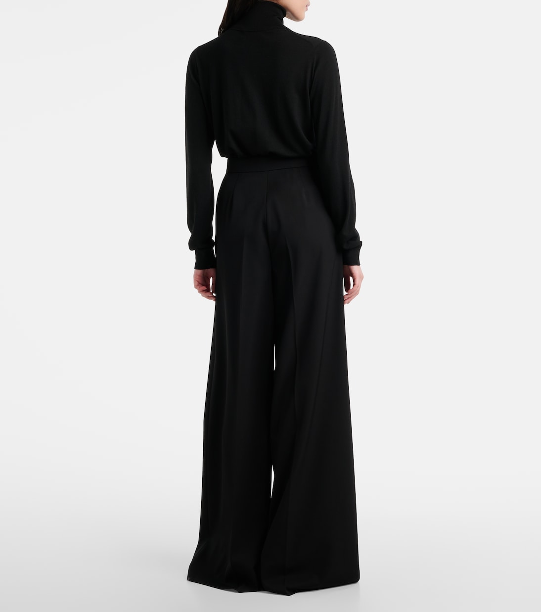 Pantaloni a gamba larga Ninfa in lana | Max Mara