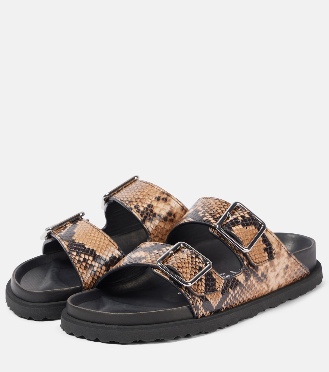 Arizona snake-effect leather sandals | Birkenstock 1774