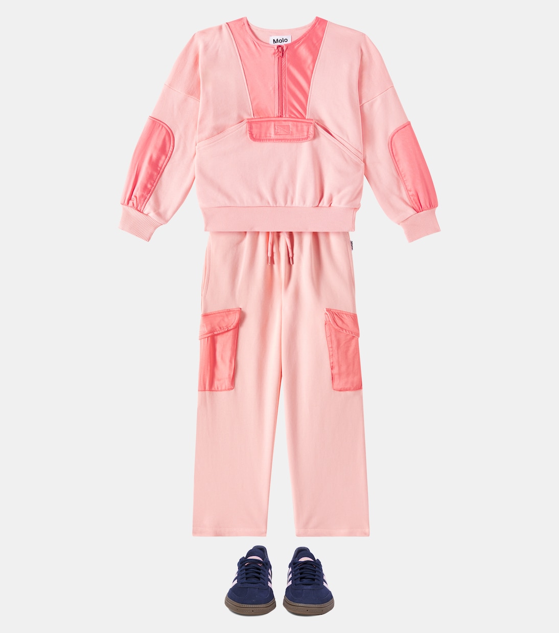 Akayla cotton jersey sweatpants | Molo