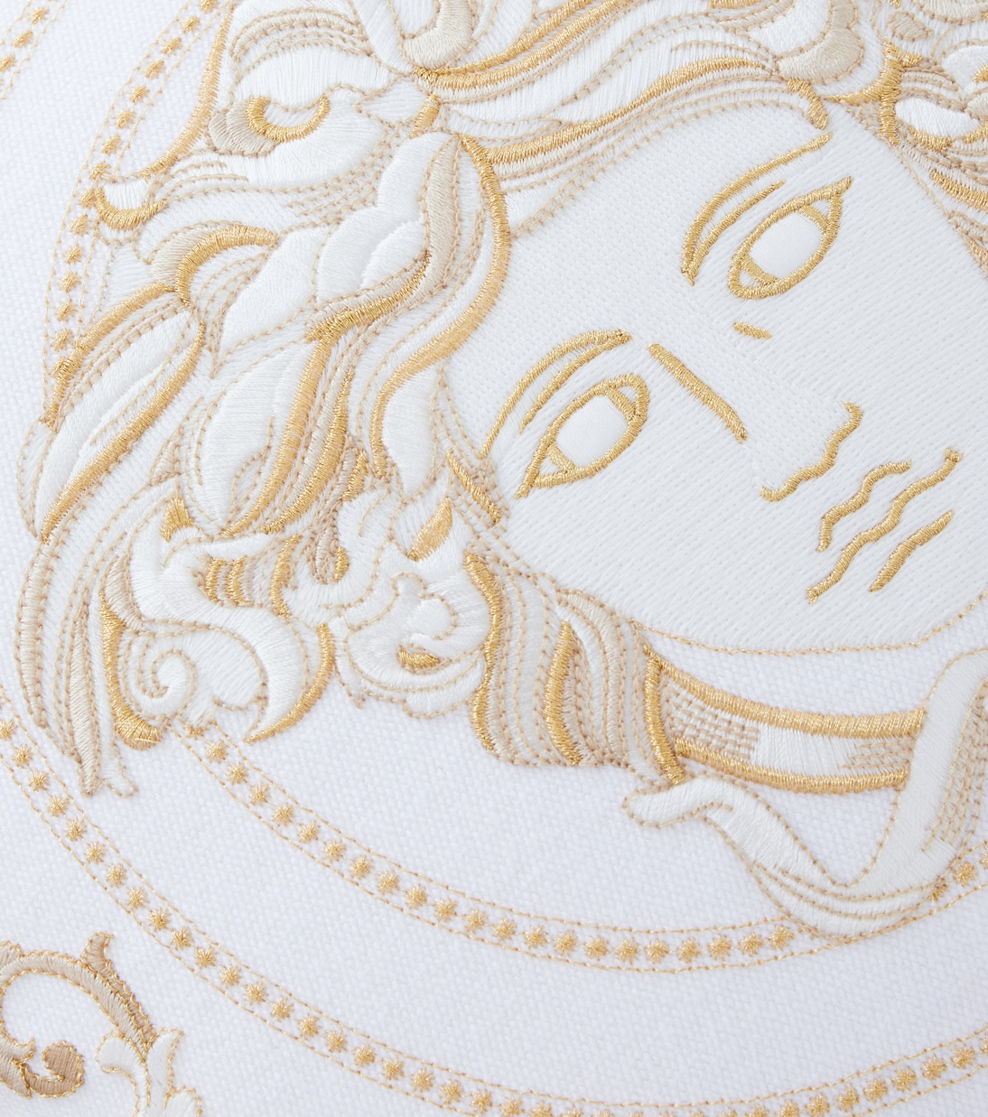Coussin Medusa Gala brodé | Versace Home