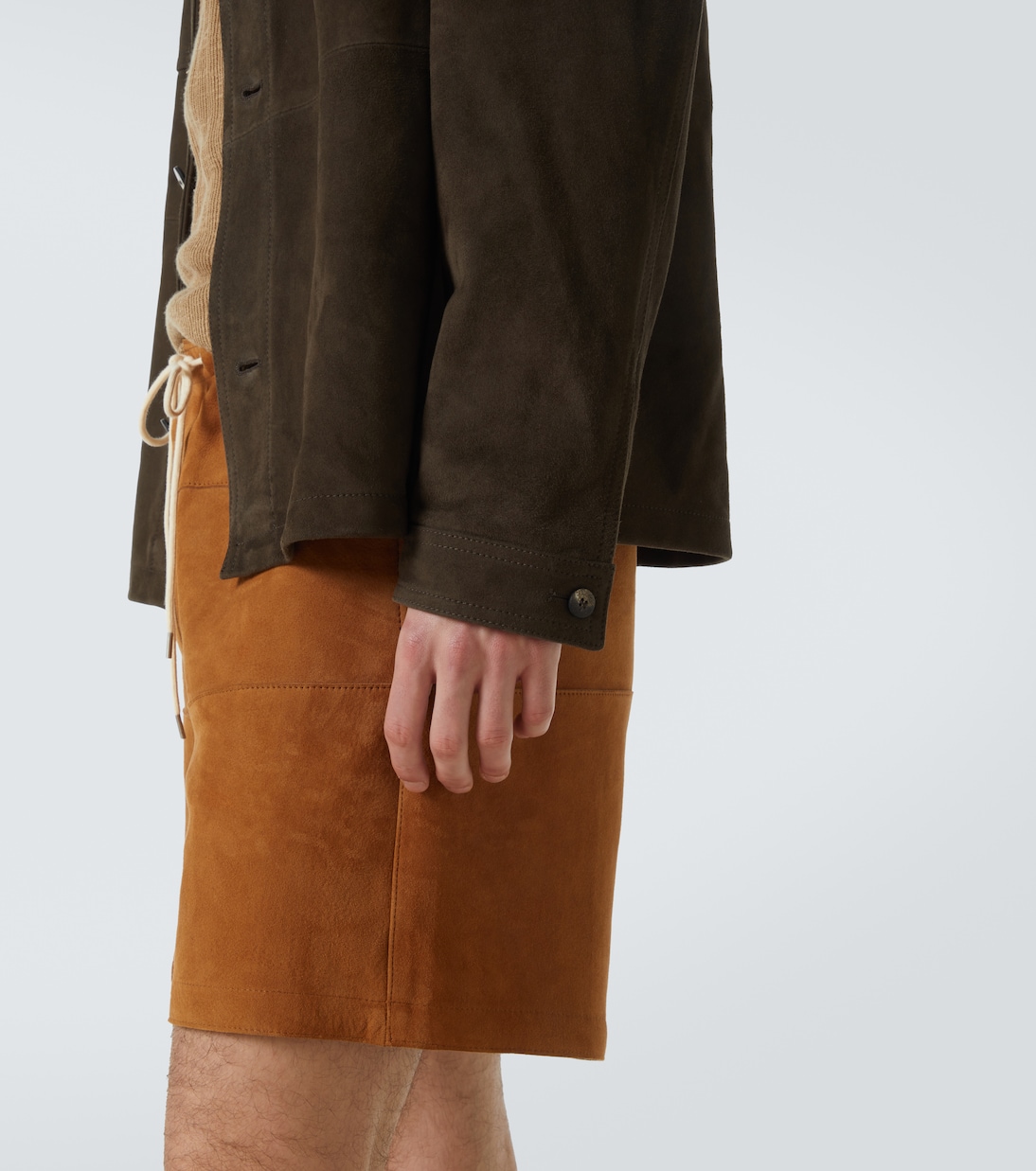 Giacca camicia Ravi in suede | Frescobol Carioca