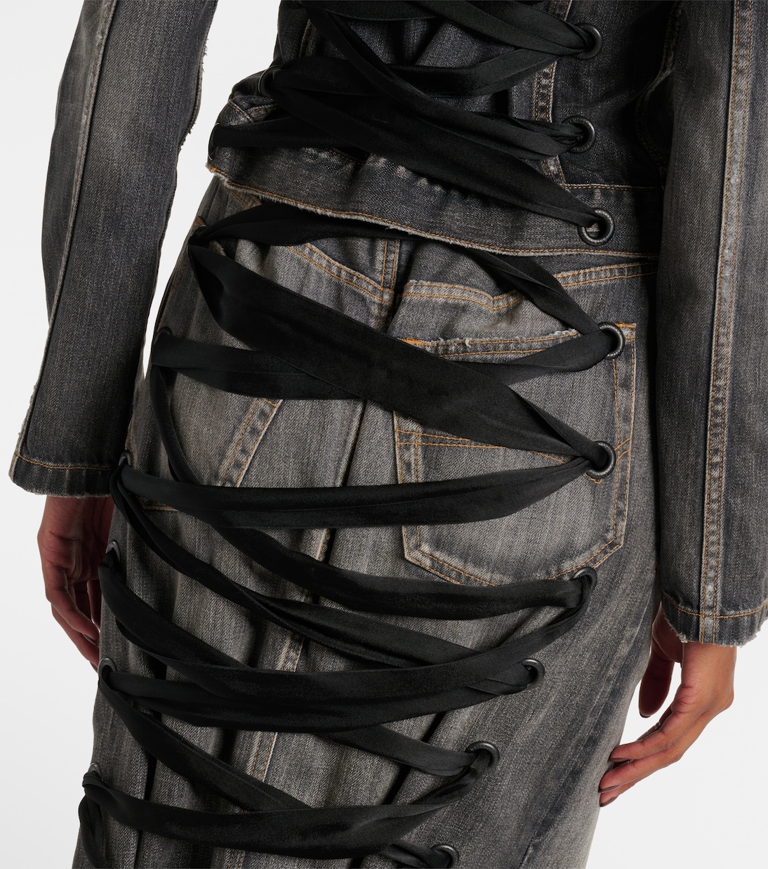 Bleistiftrock aus Denim | Balenciaga