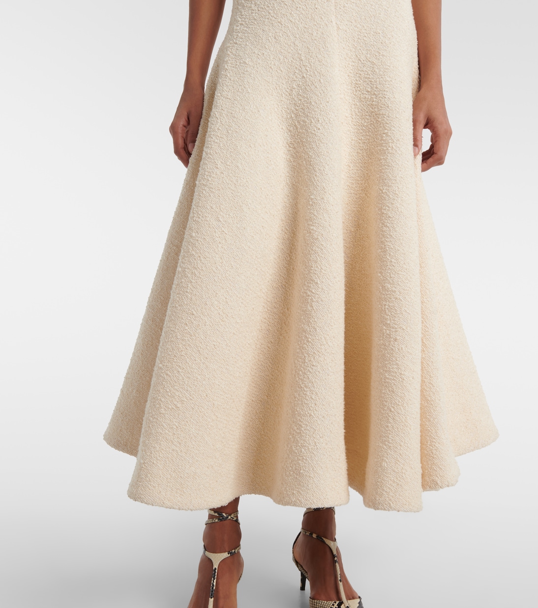 Abito lungo Mellie in bouclé | Khaite