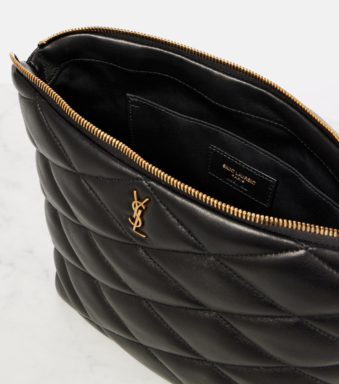 Clutch Sade aus Leder | Saint Laurent