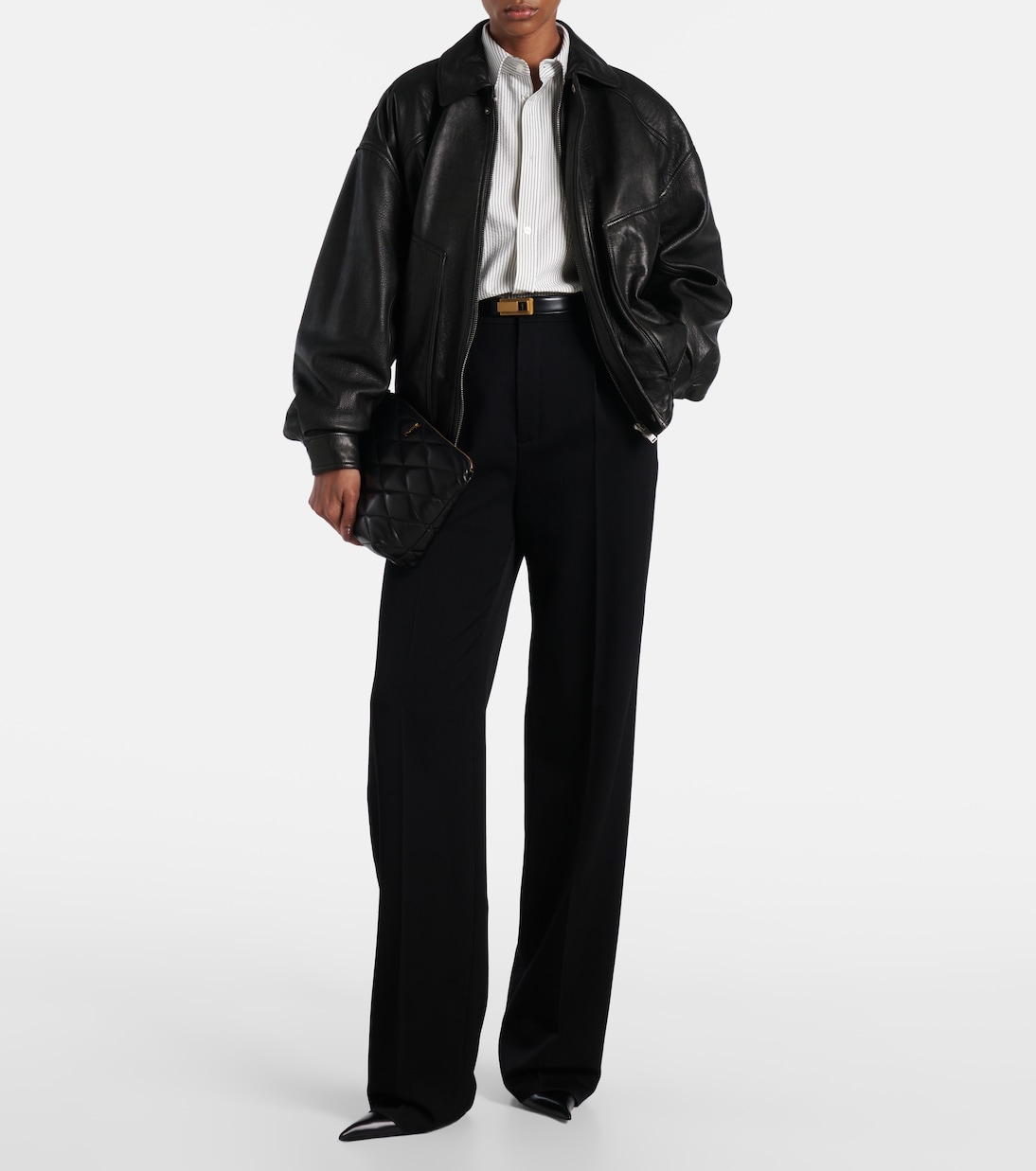 Clutch Sade aus Leder | Saint Laurent