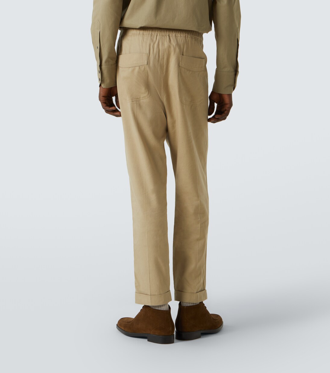 Twill straight pants | Tom Ford