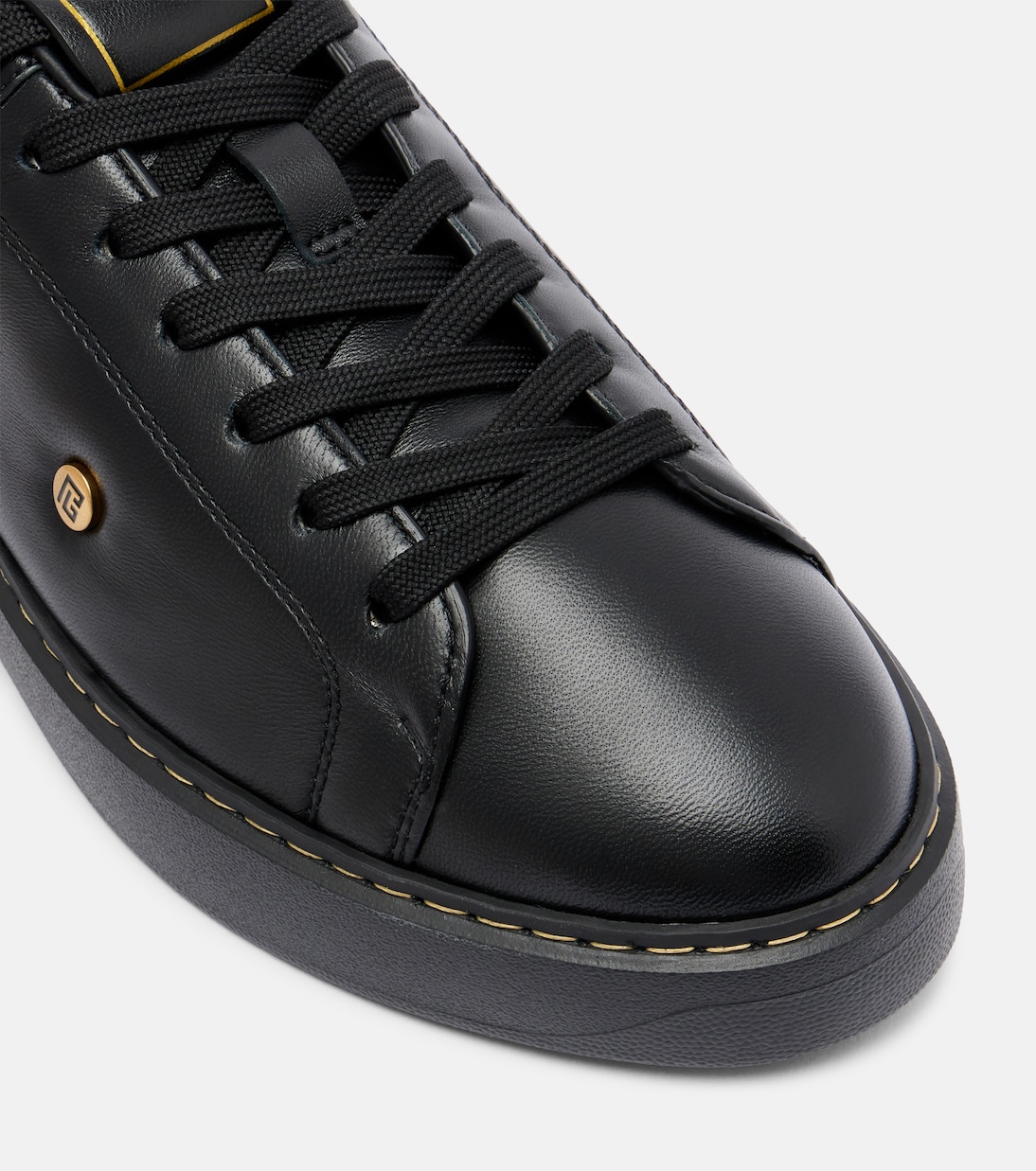 B-court leather sneakers | Balmain