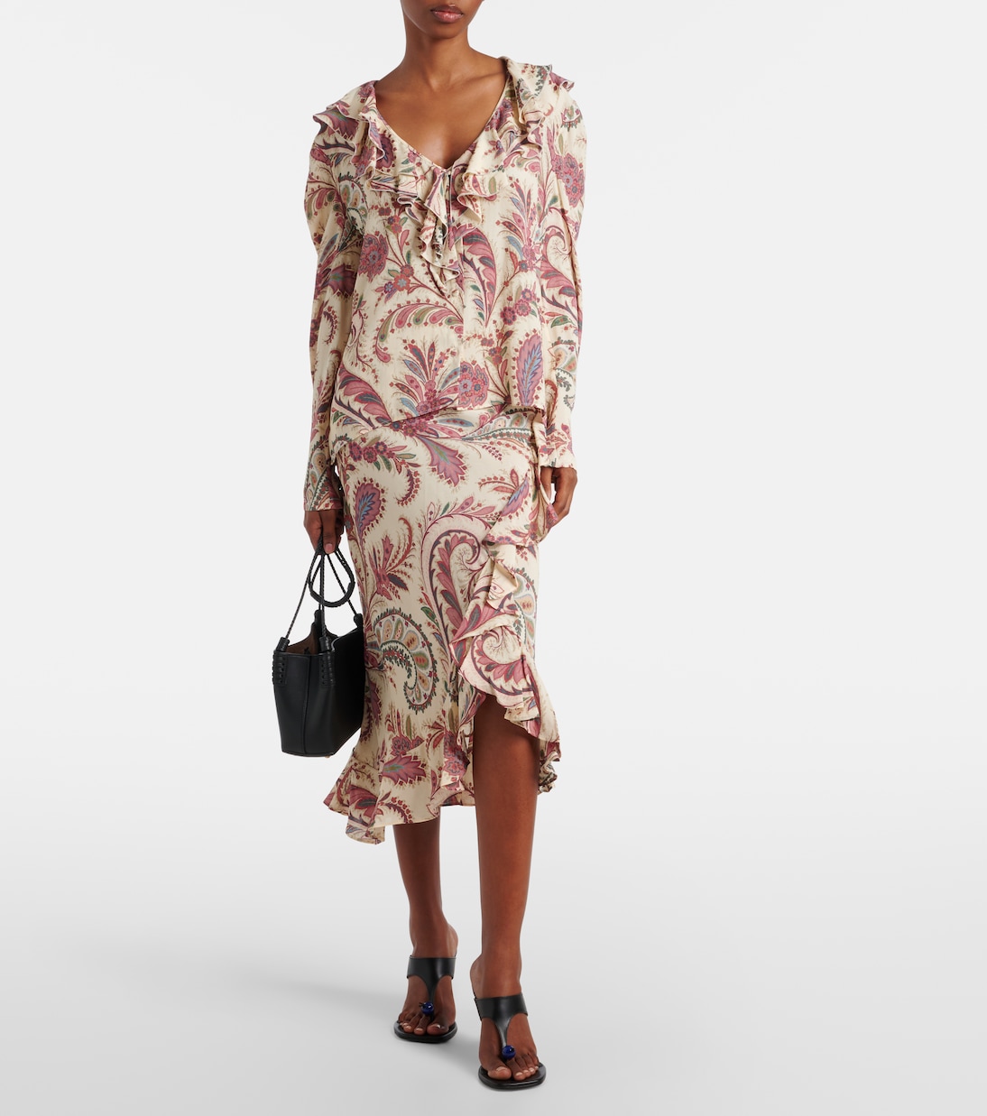 Asymmetrischer Midirock | Etro