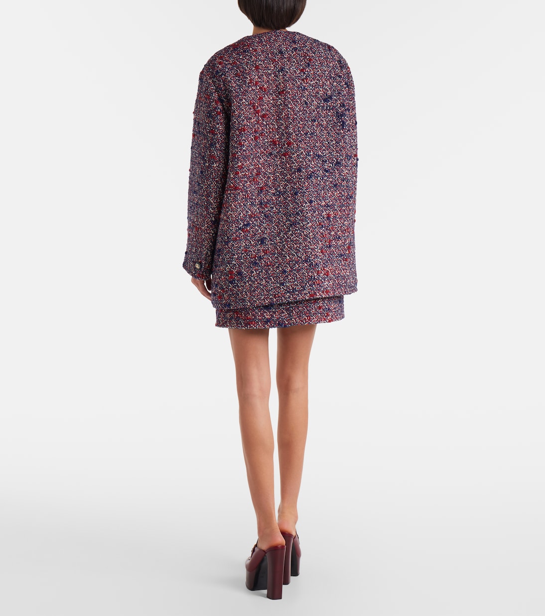 Wool-blend tweed jacket | Gucci