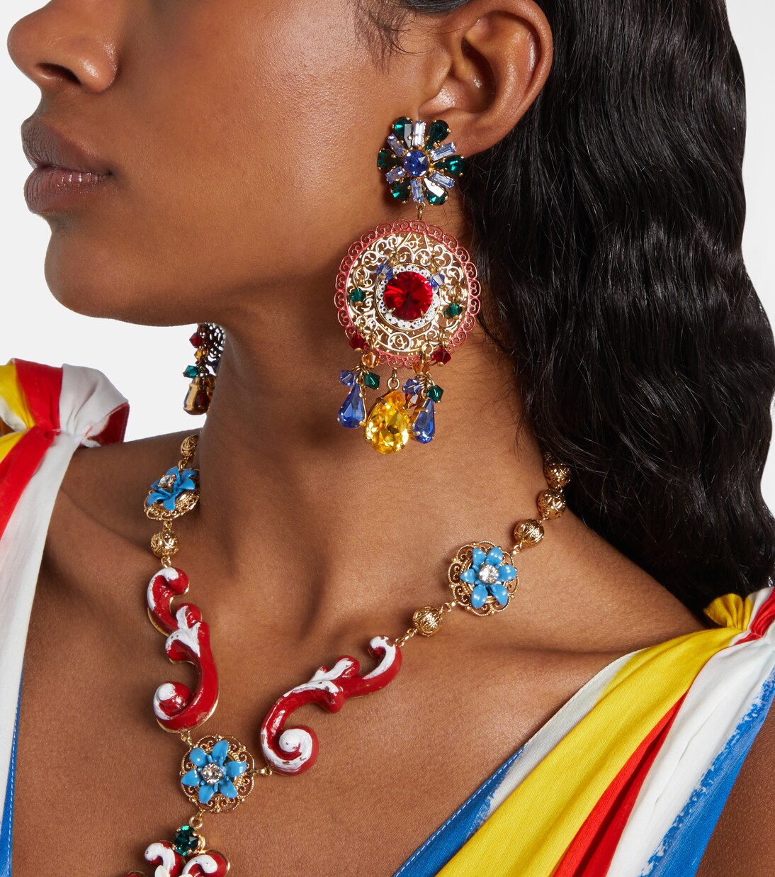 Verzierte Ohrringe  | Dolce&Gabbana
