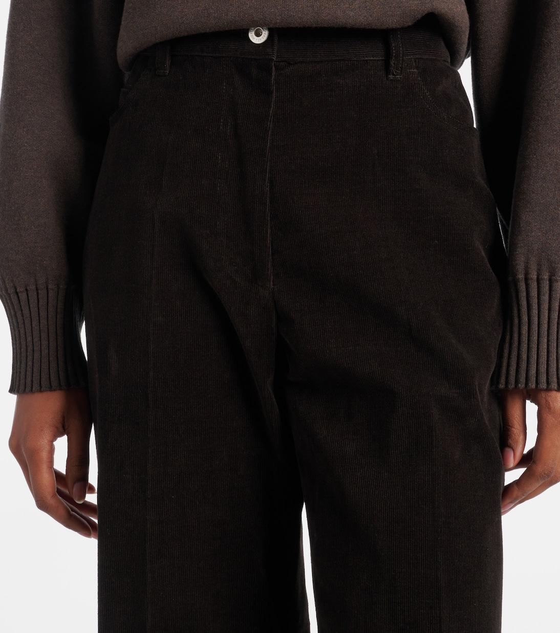 Schlaghose aus Baumwoll-Cord | Ferragamo