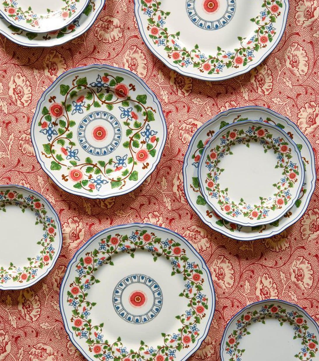 x Ginori 1735 Martina floral porcelain dinner plate | Cabana