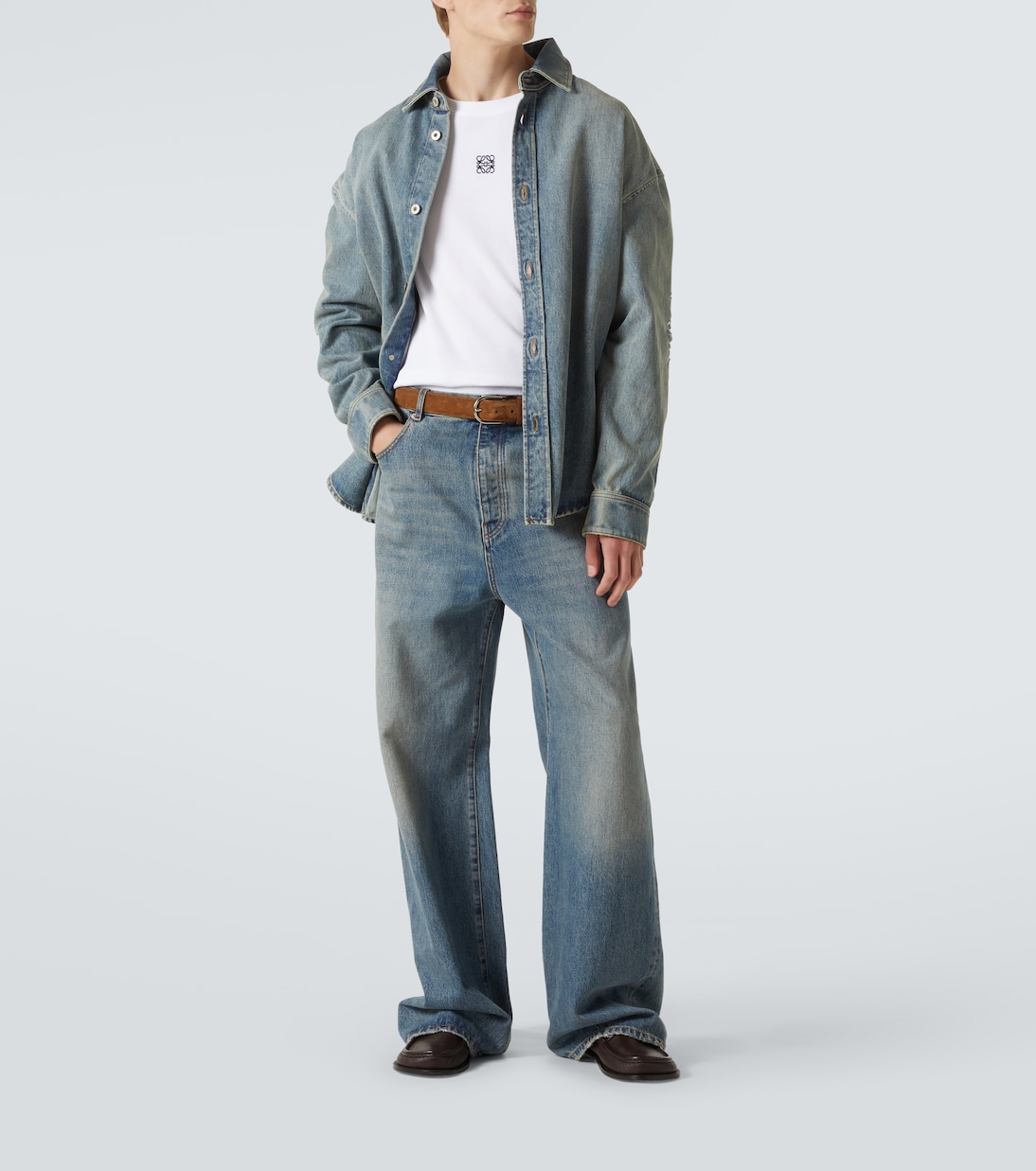 Longsleeve Anagram aus Baumwolle | Loewe