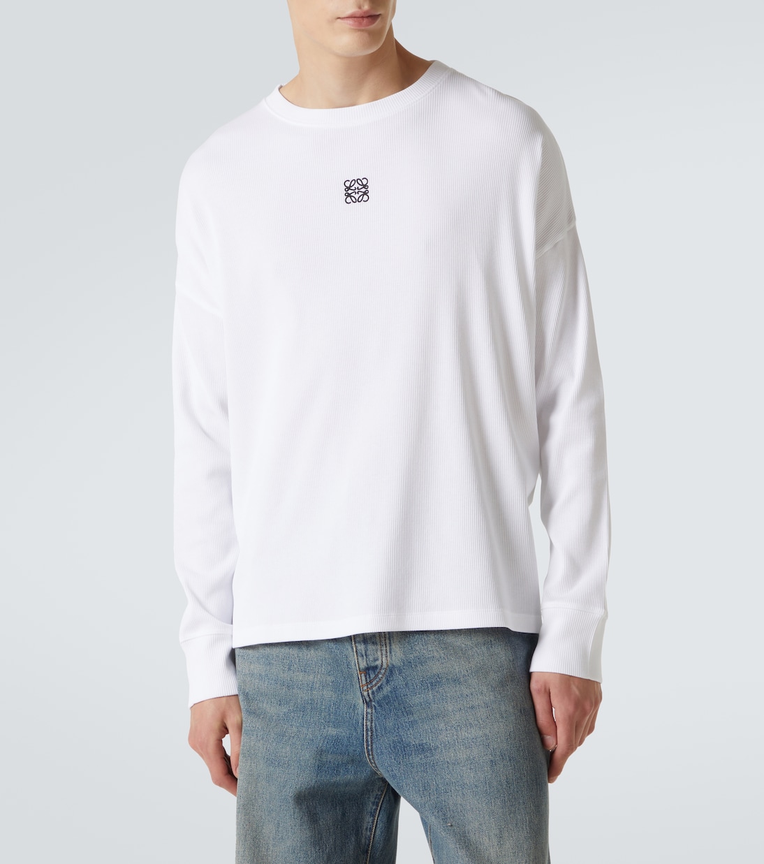 Longsleeve Anagram aus Baumwolle | Loewe