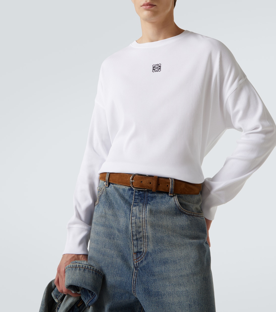 Longsleeve Anagram aus Baumwolle | Loewe