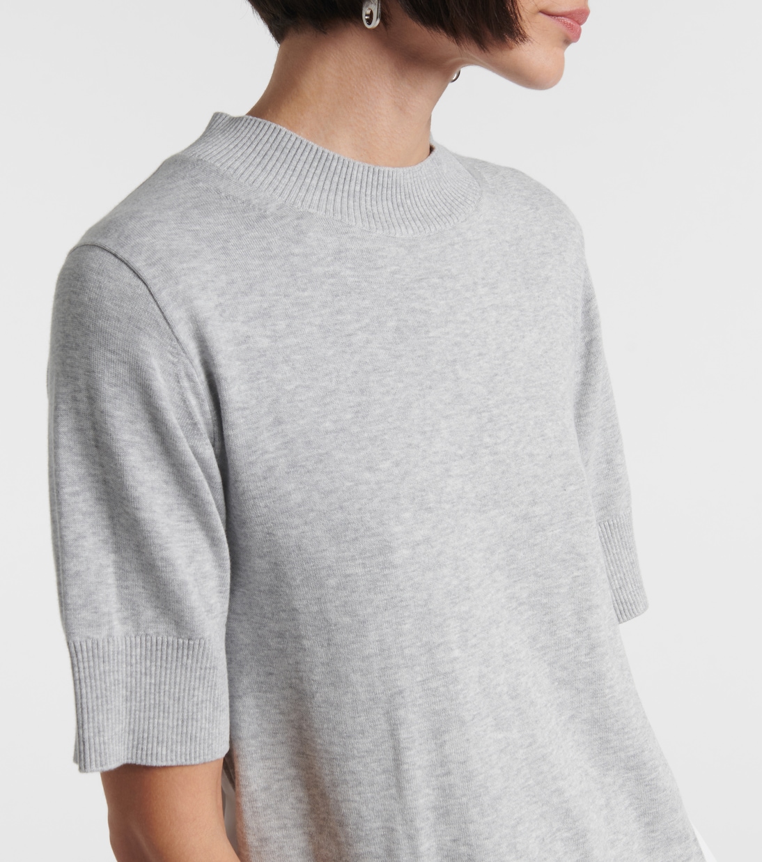 Layered cotton minidress | Sacai