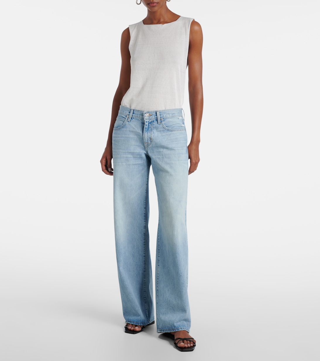 Mica wide-leg jeans | Slvrlake