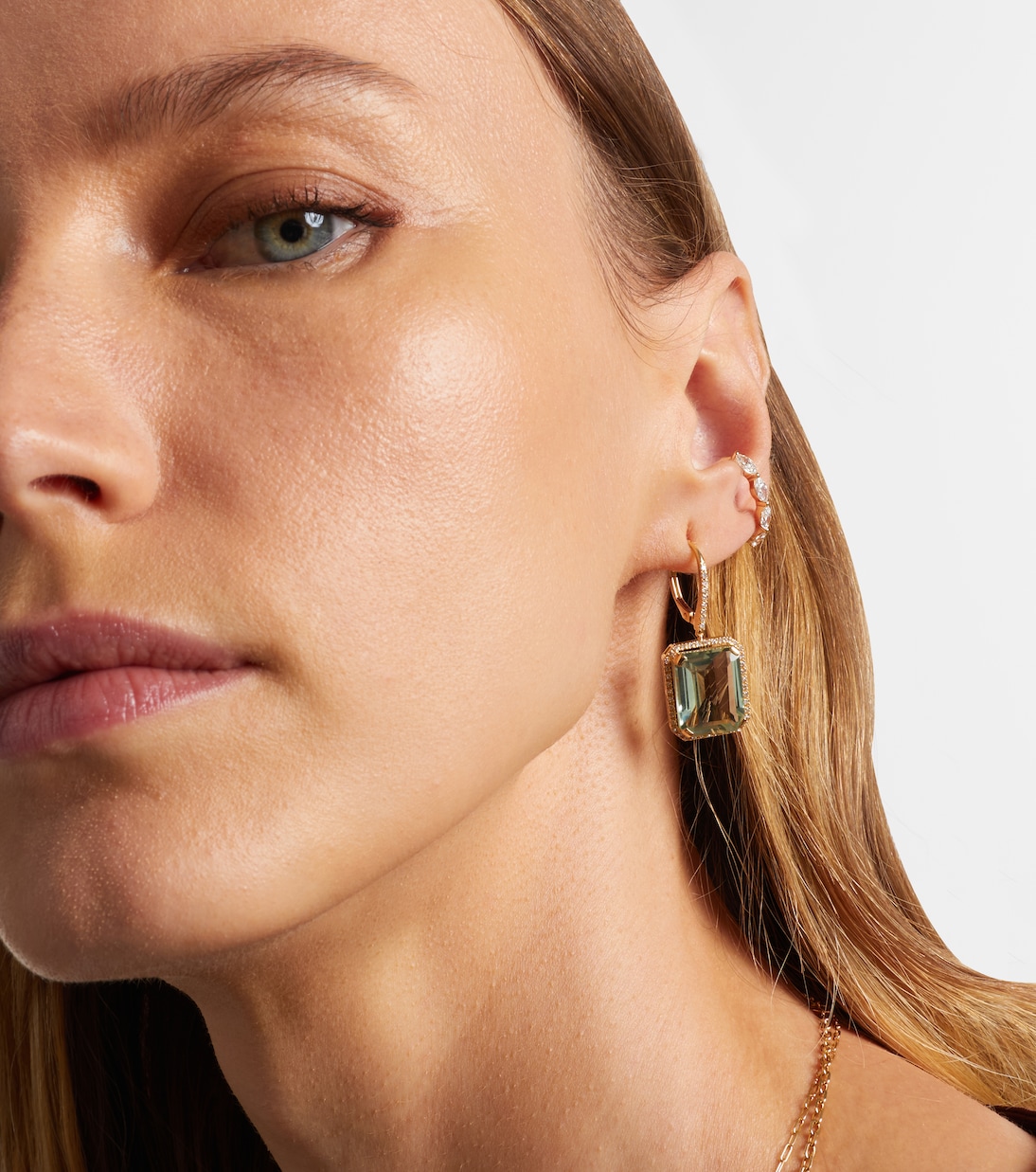 18kt gold ear cuff with diamonds | Shay Jewelry