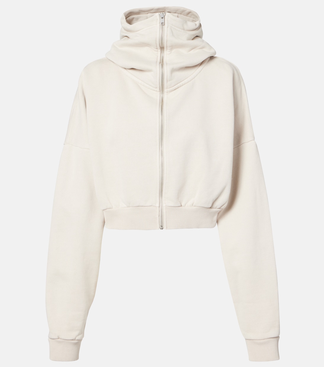 Cropped-Kapuzenjacke aus Baumwolle | Entire Studios