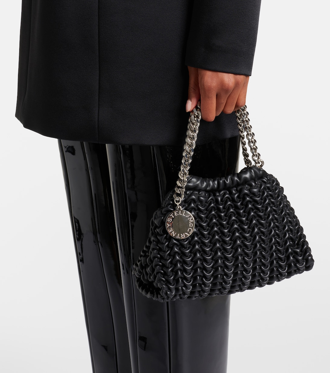 Bolso al hombro Falabella Small tejido | Stella McCartney