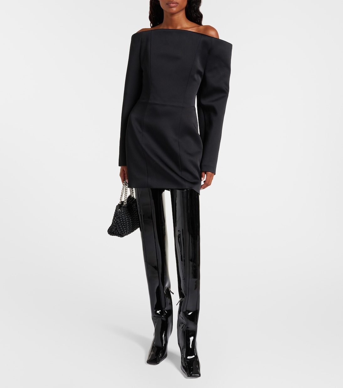 Bolso al hombro Falabella Small tejido | Stella McCartney