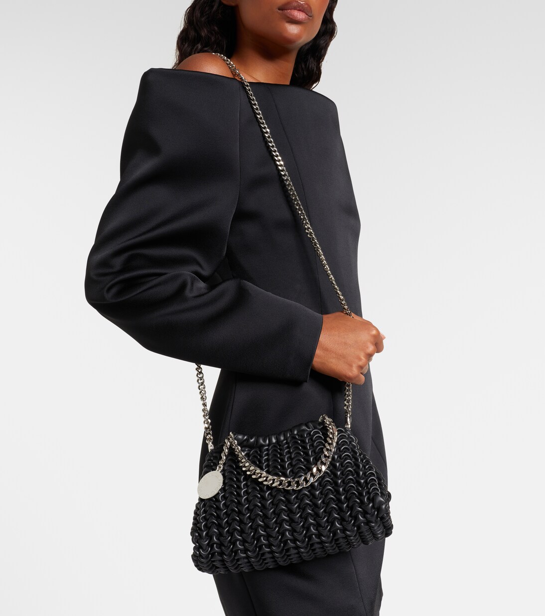 Bolso al hombro Falabella Small tejido | Stella McCartney